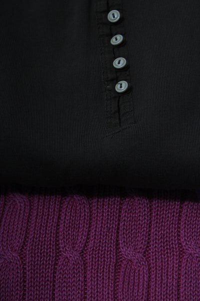 346 Brooks Brothers Lauren Ralph Lauren Womens Cotton Sweater Pink Size M Lot 2