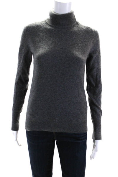 Everlane Womens Cashmere Long Sleeve Turtleneck Pullover Sweater Gray Size XS