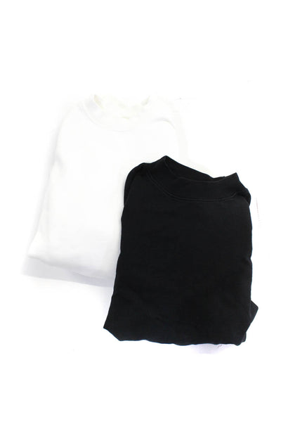 TNA Cotton Citizen Womens Long Sleeve Pullover Sweatshirts White Size XS Lot 2