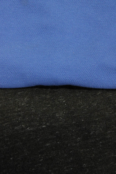 Polo Ralph Lauren J Crew Mens Polo Tee Shirts Blue Grey Size Medium Large Lot 2