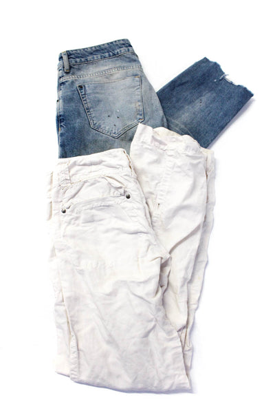 Z1975 Zara Basic Department Denim James Perse Womens Jeans Pants Size 4 26 Lot 2