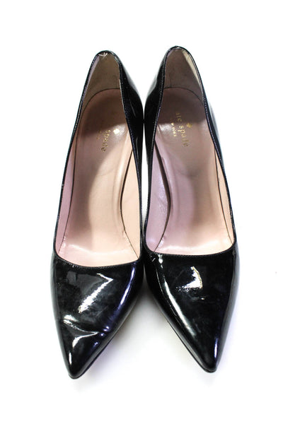 Kate Spade New York Womens Black Pointed Toe High Heels Pumps Shoes Size 8.5B