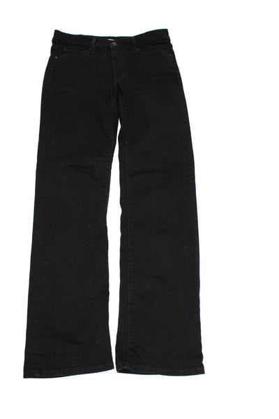 Levi's Joes Womens 314 Shaping Straight Slim Fit Jeans Black Blue Size 29 Lot 2
