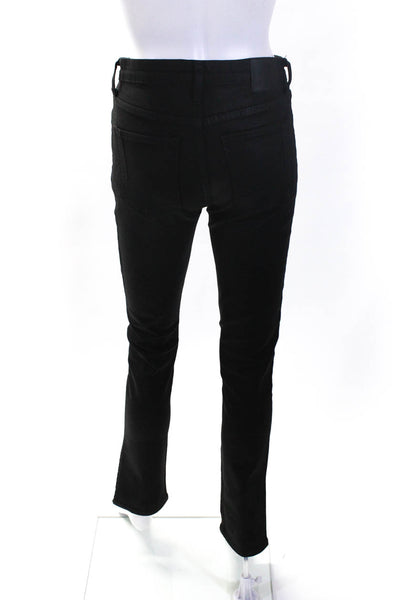 Commando Zara Womens Faux Patent Leggings Straight Leg Jeans Size 8 Small Lot 2