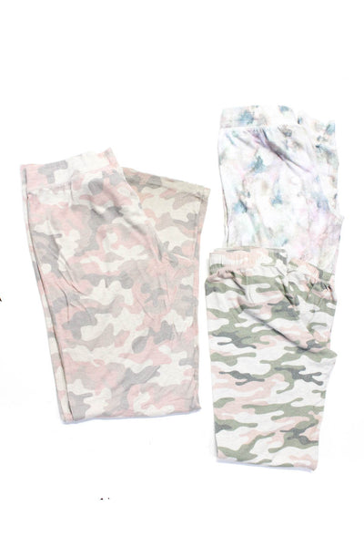 PJ Salvage Womens Multicolor Tie Dye Drawstring Sleep Pants Size S L lot 3
