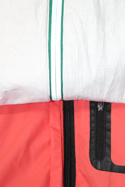 Killtec Adidas Womens Front Zip Hooded Light Jackets Pink Size Small 12 Lot 2