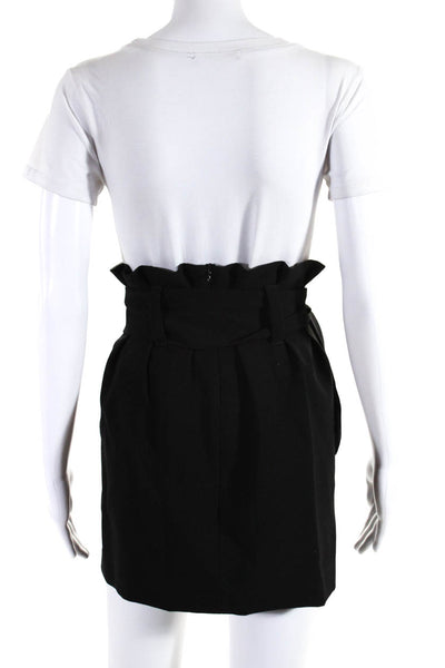 Zara Womens A-Line Mini Skirts Black Size S XS Lot 2