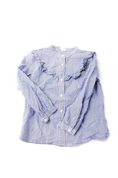 Crewcuts Polo Ralph Lauren Boden Girls Blue Long Sleeve Dress Size 5 4 6 LOT 6