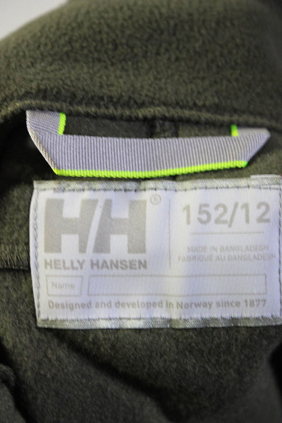 Helly Hansen Boulder Gear Womens Fleece Jacket Gloves Green Black Size S L Lot 2