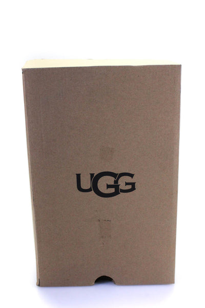UGG Australia Womens Animal Print Low Top Cahlvan Sneakers Brown Size 7.5