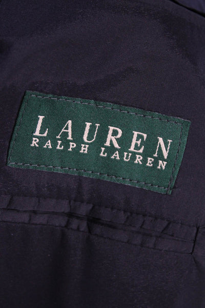 Lauren Ralph Lauren Men's Long Sleeves Collared Lined Jacket Black Size M