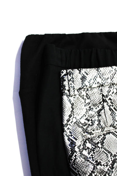 Zara Bababton Womens Animal Print Straight Dress Pants Gray Size S M 6 Lot 3