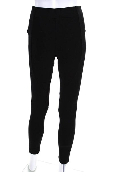 AYR Womens Darted Elastic Waist Slip-On Athletic Leggings Black Size M