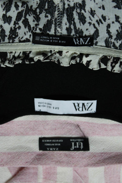 Trf Collection Zara Womens Shorts Tank Top Dress Pink Size Medium Small Lot 3
