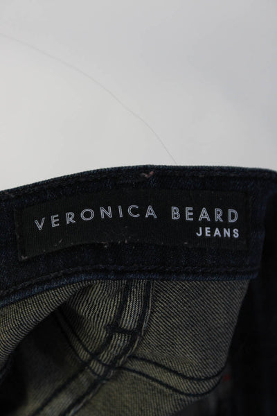 Veronica Beard Jeans Womens Carolyn Baby Boot Jeans Blue Cotton Size 25
