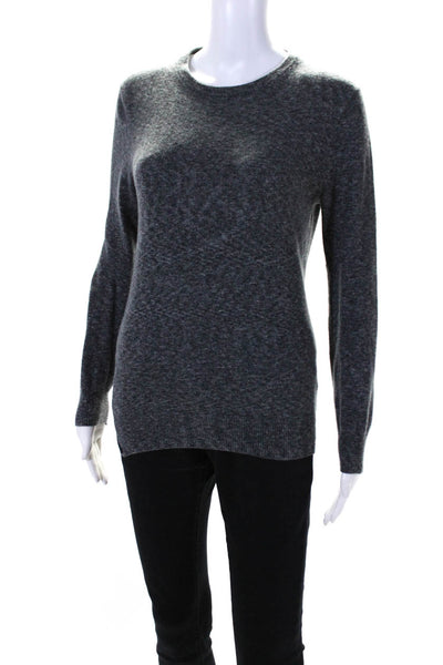 J Crew Womens Cashmere Long Sleeves Sweater Gray Size Extra Extra Small