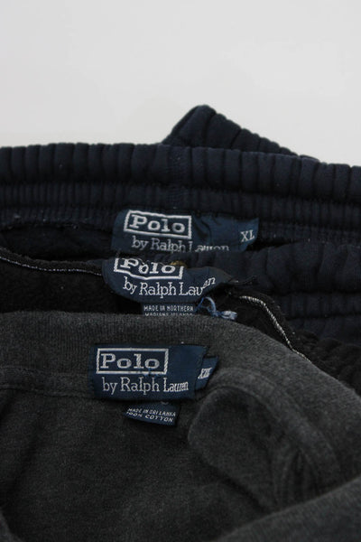 Polo Ralph Lauren Mens Cotton Buttoned Top Sweatpants Gray Size XL 2XL Lot 3