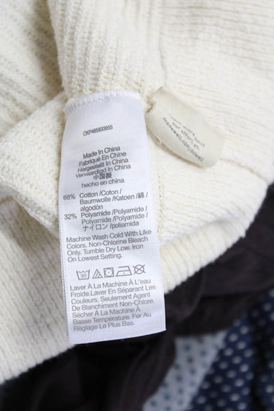Madewell Standard James Perse J Crew Womens Sweater Cream Size XS 0 1 Lot 3