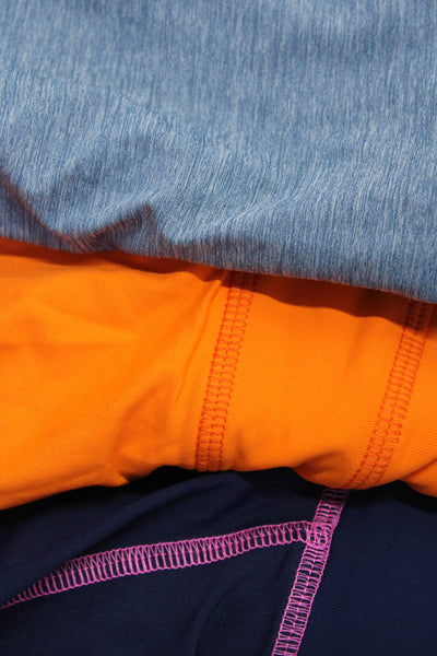 Sofibella Womens Athletic Elastic Waist Skorts Blue Orange Pink Size XS Lot 3