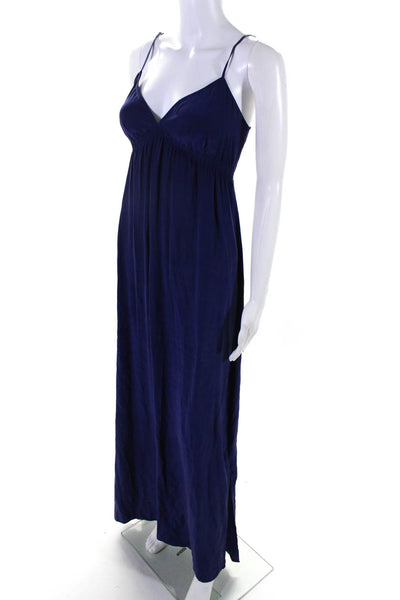 Twelfth Street by Cynthia Vincent Womens Empire Waist Long Dress Indigo Size S