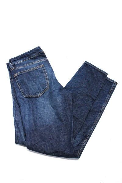 Bonobos Mens Blue Dark Wash Straight Leg Jeans Size 30X32