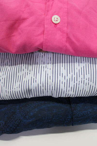 Ted Baker London Men's Long Sleeves Button Down Stripe Shirt Size 3 Lot 3