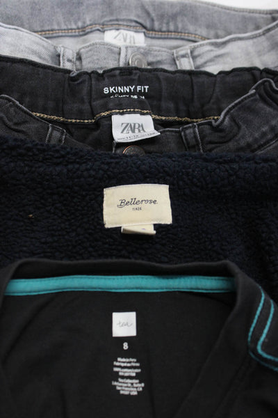Bellerose Zara Tea Boys Sweatshirt Tee Jeans Navy Blue Size 10 8 11/12 Lot 4