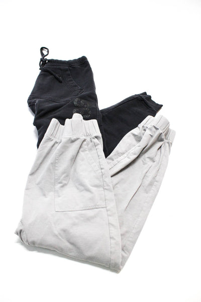 Happiness Lunya Womens Drawstring Pouch Pocket Sweatpants Black Size XS Lot 2