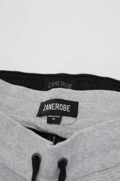 ZANEROBE Mens Cotton Drawstring Tapered Jogger Pants Black Size EUR36 Lot 2