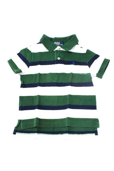 Polo Ralph Lauren Crewcuts Boys Cotton Polo Shirts Tops Blue Size 2T 24M 3 Lot 4