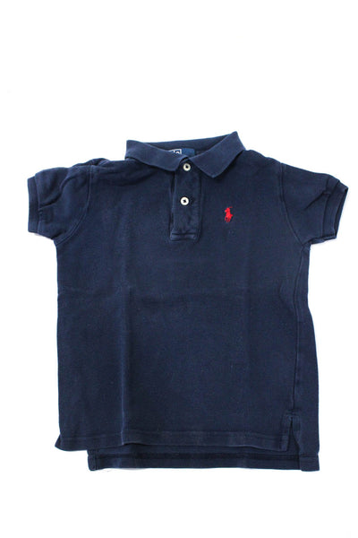 Polo Ralph Lauren Crewcuts Boys Cotton Polo Shirts Tops Blue Size 2T 24M 3 Lot 4