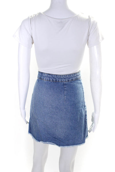 Madewell Zara Womens Denim Skirts Blue Size 10 L Lot 2