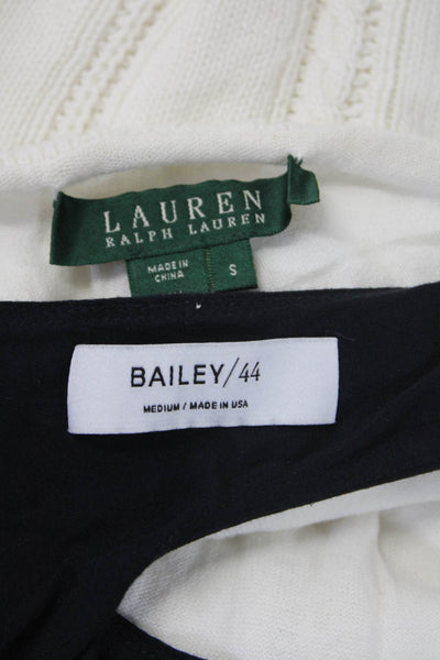 Lauren Ralph Lauren Bailey 44 Womens Blouses Tops White Size S M Lot 2
