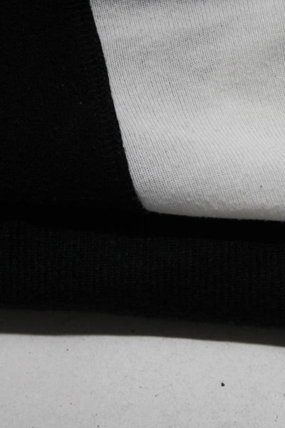 Cleobella Donni Charm Womens Tight Knit Open Shawls Black White Size O/S Lot 2
