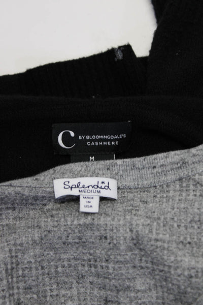 Splendid Bloomingdales Womens Thermal Shirt Cashmere Jacket Size Medium Lot 2