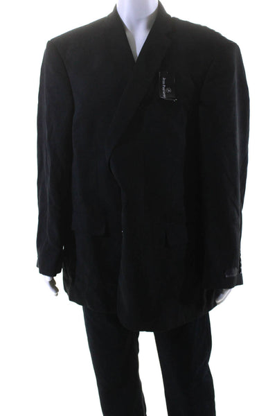 Jean Paul Germain Men's Long Sleeves Lined Two Button Jacket Black Size 54