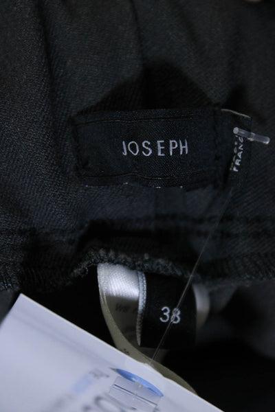 Joseph Womens Elastic Waist Ruched Slip-On Casual Leggings Gray Size EUR38