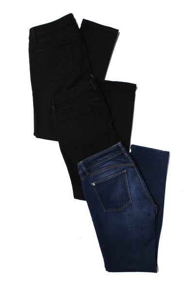 Frame DL1961 Womens Buttoned Skinny Slim Straight Jeans Blue Size 28 29 Lot 2