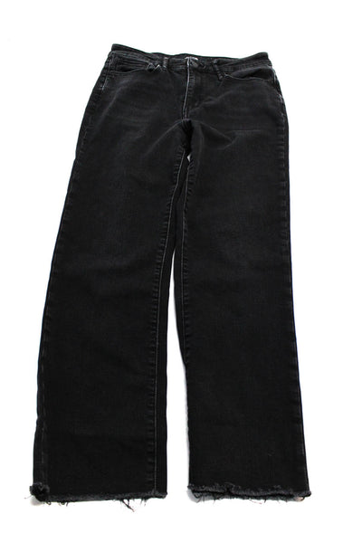 Joe's Collection DL1961 Womens Cotton Blend Jeans Black Size 28 27 Lot 2