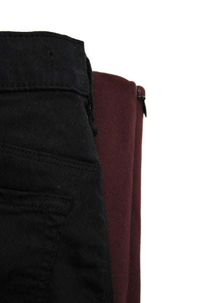 J Brand Rg & Bone Womens Two Pocket Super Skinny Jeans Black Size 27 4 Lot 2