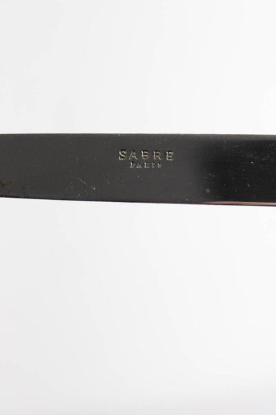 Sabre Paris Green Icone Dinner Knife Set of 9