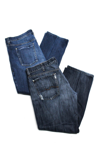 Fidelity For All Mankind Mens Relaxed Straight Leg Jeans Blue Size 40 Lot 2
