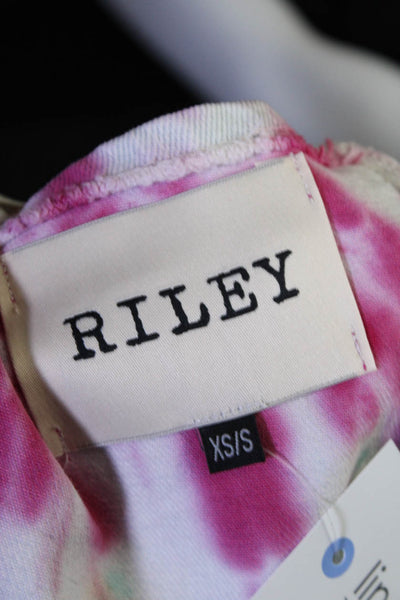Riley Women's Tie Dye Wrap Mini Skirt Multicolor Size XS/S
