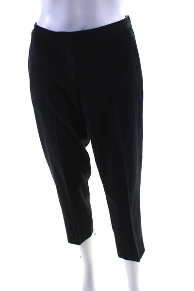 Brochu Walker Womens High Rise Slim Leg Dress Pants Navy Blue Size Small