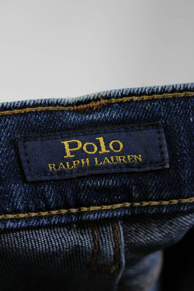 Polo Ralph Lauren Women's Midrise Medium Wash Five Pockets Skinny Pant Size 26