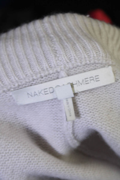 Naked Cashmere Womens High Rise Drawstring Knit Jogger Pants Gray Size Large