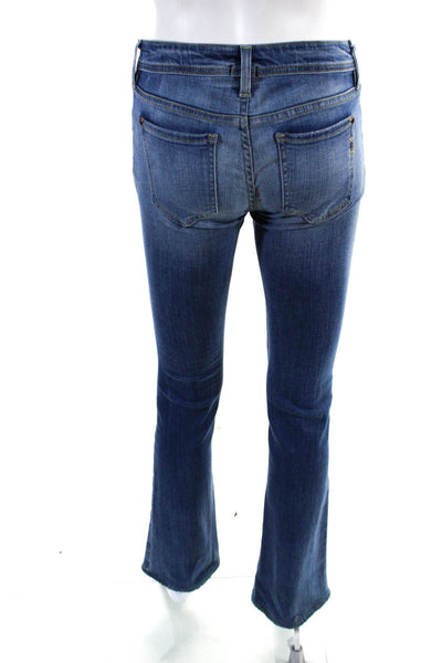 Genetic Denim Womens Blue Medium Wash The Riley Boot Cut Leg Jeans Size 25