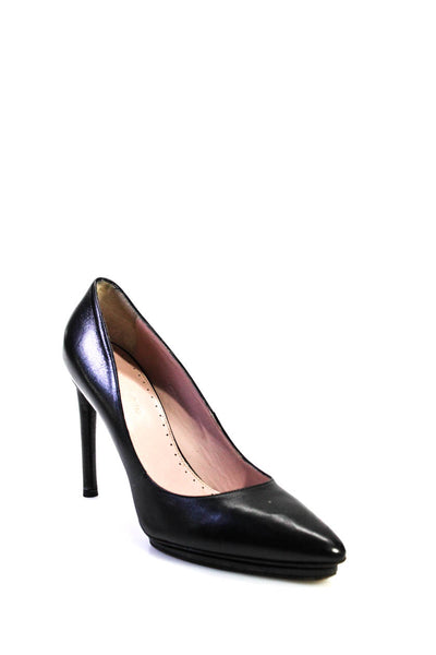Jason Salstein Women's Pointed Toe Slip-On Stiletto Party Shoe Black Size 10
