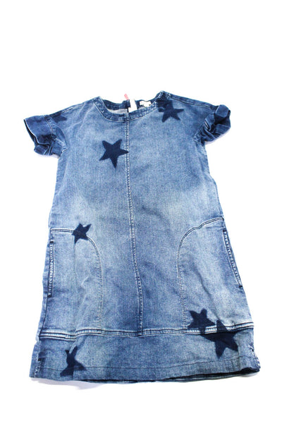 Crewcuts Polo Ralph Lauren Jacadi Girls Blue Denim Dress Size 12 L 10 lot 3