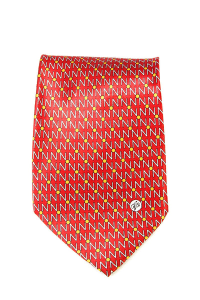 Versace Classic V2 Men's Classic Neck Tie Red One Size